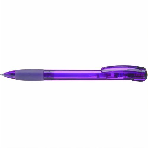 FANTASY transparent Druckkugelschreiber (Art.-Nr. CA092717) - Druckkugelschreiber mit transparent...