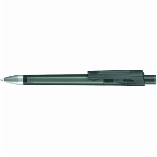CHECK frozen SI Druckkugelschreiber (Art.-Nr. CA103777) - Druckkugelschreiber mit transparent...
