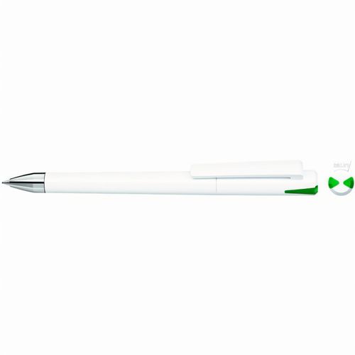 CRYS SI Drehkugelschreiber (Art.-Nr. CA105571) - Drehkugelschreiber mit gedeckt glänzend...