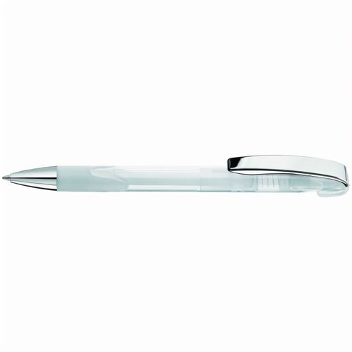 LOOK grip transparent M SI Druckkugelschreiber (Art.-Nr. CA108735) - Druckkugelschreiber mit transparent...
