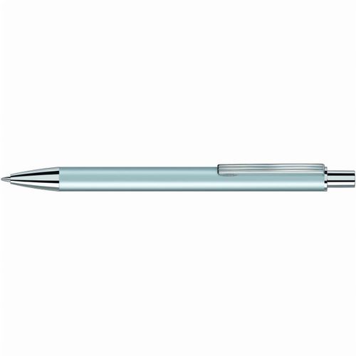 GROOVE Druckkugelschreiber (Art.-Nr. CA110792) - Metall-Druckkugelschreiber mit matter...