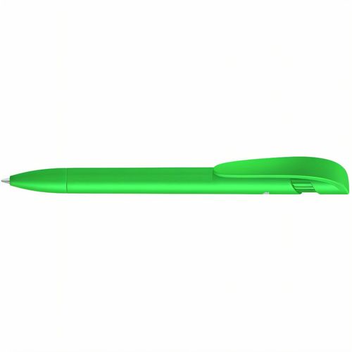 YES RECY Druckkugelschreiber (Art.-Nr. CA114548) - Druckkugelschreiber mit gedeckt mattem...