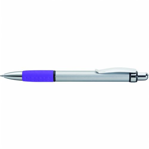 ARGON Druckkugelschreiber (Art.-Nr. CA124505) - Metall-Druckkugelschreiber mit Aluminium...