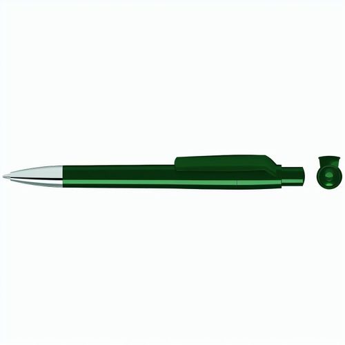 BLOOM SI Druckkugelschreiber (Art.-Nr. CA125403) - Druckkugelschreiber mit gedeckt glänzen...
