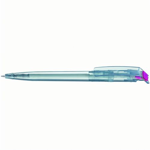 RECYCLED PET PEN transparent SG Druckkugelschreiber (Art.-Nr. CA125926) - Druckkugelschreiber aus recyceltem...
