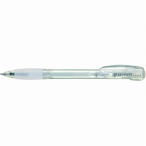 FANTASY transparent Druckkugelschreiber (Art.-Nr. CA141625) - Druckkugelschreiber mit transparent...
