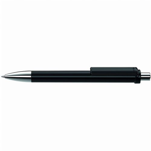 FASHION SI Druckkugelschreiber (Art.-Nr. CA142920) - Druckkugelschreiber mit gedeckt glänzen...