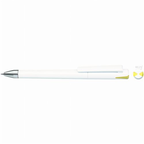 CRYS SI Drehkugelschreiber (Art.-Nr. CA146714) - Drehkugelschreiber mit gedeckt glänzend...