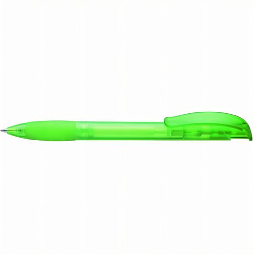 SUNNY frozen Druckkugelschreiber (Art.-Nr. CA154682) - Druckkugelschreiber mit transparent...