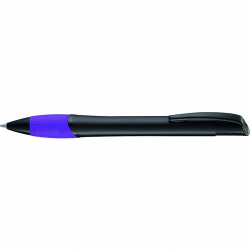 OPERA M Druckkugelschreiber (Art.-Nr. CA157379) - Metall-Druckkugelschreiber mit schwarz...