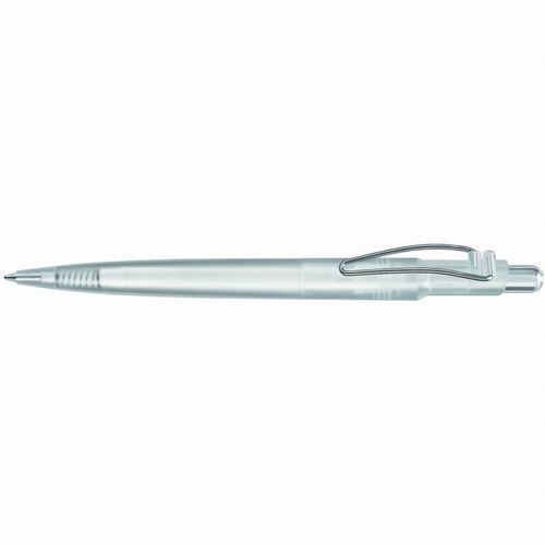 VISTA frozen Druckkugelschreiber (Art.-Nr. CA169901) - Druckkugelschreiber mit transparent...