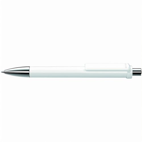 FASHION SI Druckkugelschreiber (Art.-Nr. CA174195) - Druckkugelschreiber mit gedeckt glänzen...