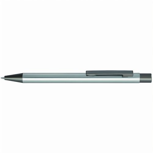 STRAIGHT Druckkugelschreiber (Art.-Nr. CA175595) - Metall-Druckkugelschreiber mit glänzend...