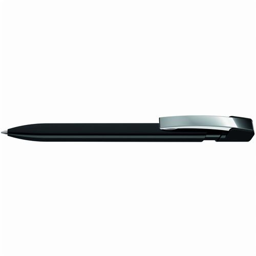 SKY M Druckkugelschreiber (Art.-Nr. CA177832) - Druckkugelschreiber mit gedeckt glänzen...