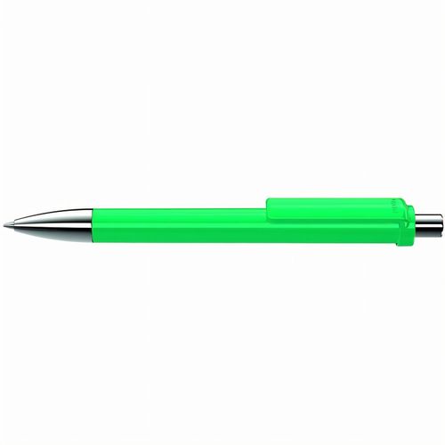 FASHION SI Druckkugelschreiber (Art.-Nr. CA179879) - Druckkugelschreiber mit gedeckt glänzen...