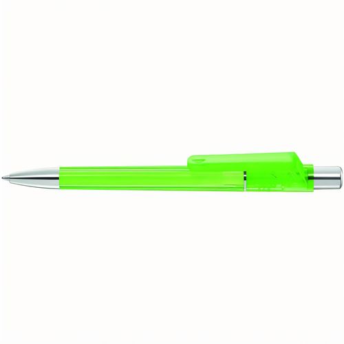 PEPP transparent SI Druckkugelschreiber (Art.-Nr. CA181355) - Druckkugelschreiber mit transparent...