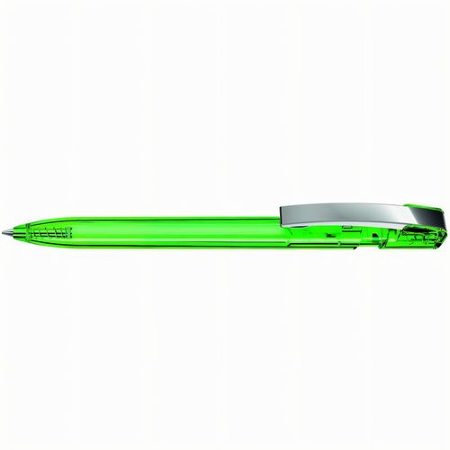 SKY transparent M Druckkugelschreiber (Art.-Nr. CA184666) - Druckkugelschreiber mit transparent...