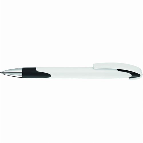 LOOK grip SI Druckkugelschreiber (Art.-Nr. CA186692) - Druckkugelschreiber mit gedeckt glänzen...