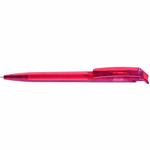 RECYCLED PET PEN transparent Druckkugelschreiber (Art.-Nr. CA189411) - Druckkugelschreiber aus recyceltem...