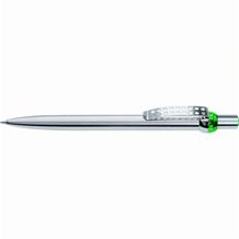 RONDO chrom L Druckkugelschreiber (grün) (Art.-Nr. CA189506)