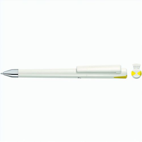 CRYS SI RECY shell Drehkugelschreiber (Art.-Nr. CA203461) - Drehkugelschreiber mit gedeckt glänzend...