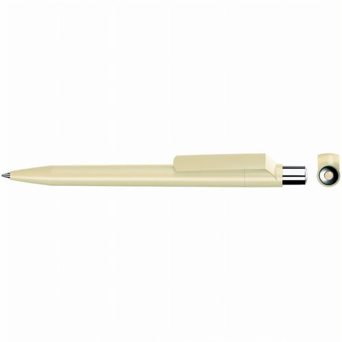 ON TOP SI F Druckkugelschreiber (Art.-Nr. CA216069) - Druckkugelschreiber mit farbig gedeckt...