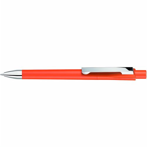 CHECK M-SI Druckkugelschreiber (Art.-Nr. CA219686) - Druckkugelschreiber mit gedeckt matten...