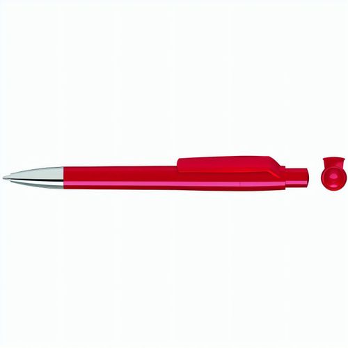 BLOOM SI Druckkugelschreiber (Art.-Nr. CA221058) - Druckkugelschreiber mit gedeckt glänzen...