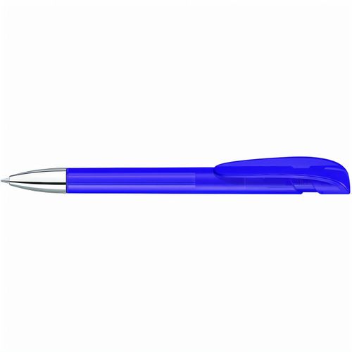 YES frozen SI Druckkugelschreiber (Art.-Nr. CA222290) - Druckkugelschreiber mit transparent...