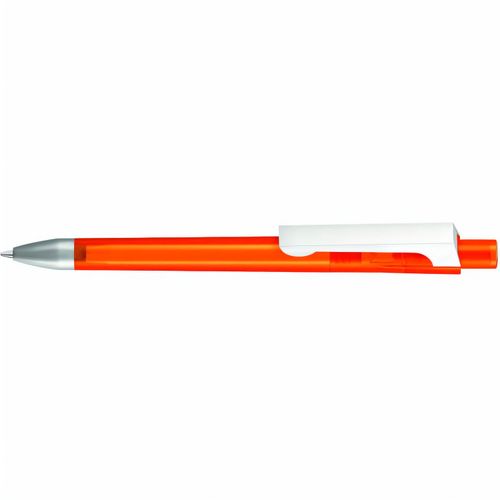 CHECK frozen KG SI Druckkugelschreiber (Art.-Nr. CA227642) - Druckkugelschreiber mit transparent...