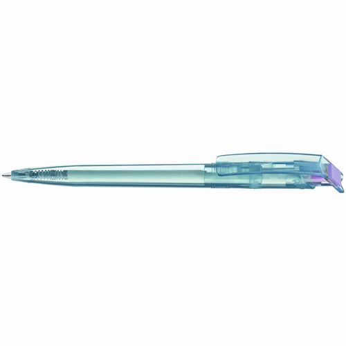 RECYCLED PET PEN transparent SG Druckkugelschreiber (Art.-Nr. CA232776) - Druckkugelschreiber aus recyceltem...