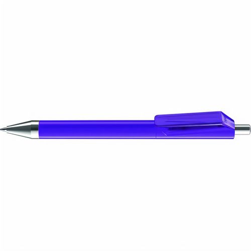 FUSION SI F Druckkugelschreiber (Art.-Nr. CA232901) - Druckkugelschreiber mit gedeckt glänzen...
