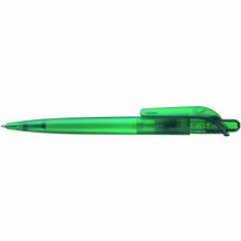 SPIRIT transparent Druckkugelschreiber (dunkelgrün) (Art.-Nr. CA235913)