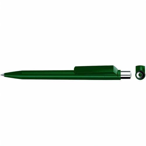 ON TOP SI F Druckkugelschreiber (Art.-Nr. CA236290) - Druckkugelschreiber mit farbig gedeckt...