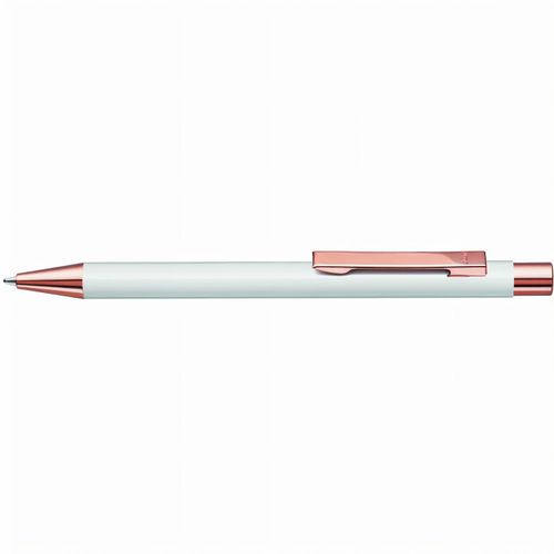 STRAIGHT RO-GO Druckkugelschreiber (Art.-Nr. CA236532) - Metall-Druckkugelschreiber mit glänzend...