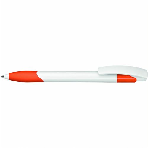 OMEGA grip Druckkugelschreiber (Art.-Nr. CA241734) - Druckkugelschreiber mit gedeckt glänzen...