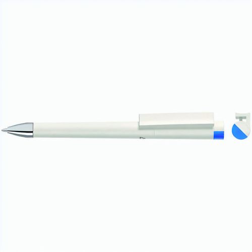 GEOS SI RECY shell Drehkugelschreiber (Art.-Nr. CA245121) - Drehkugelschreiber mit gedeckt mattem...