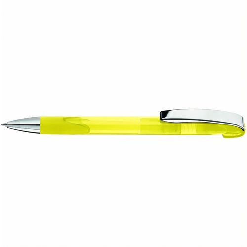 LOOK grip transparent M SI Druckkugelschreiber (Art.-Nr. CA246101) - Druckkugelschreiber mit transparent...