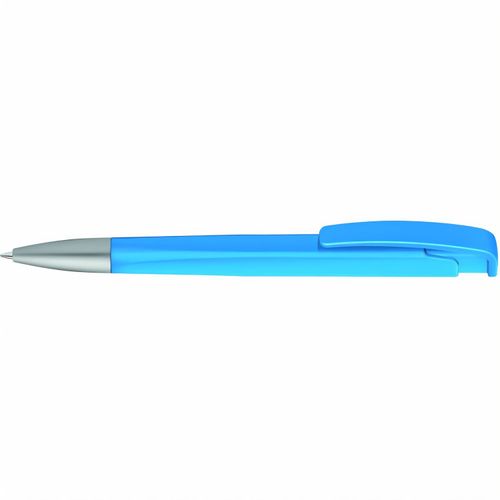 LINEO SI Druckkugelschreiber (Art.-Nr. CA248894) - Druckkugelschreiber mit geometrisch...