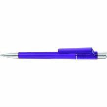 PEPP transparent SI Druckkugelschreiber (Violett) (Art.-Nr. CA249184)