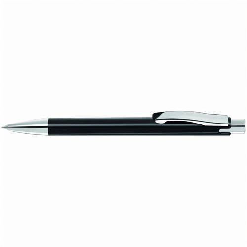 CANDY M SI Druckkugelschreiber (Art.-Nr. CA250219) - Druckkugelschreiber mit gedeckt glänzen...