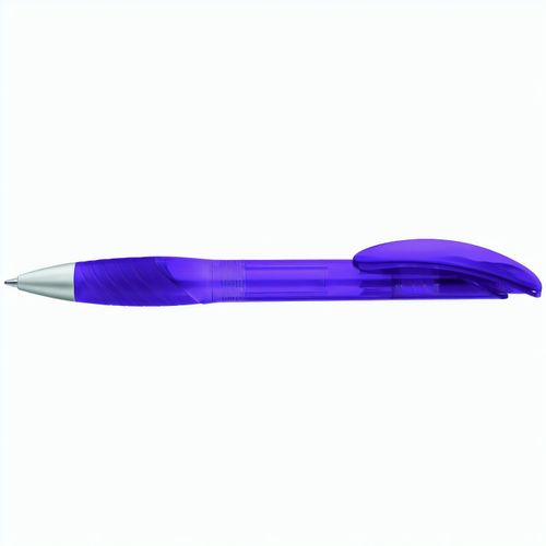 X-DREAM frozen Druckkugelschreiber (Art.-Nr. CA250634) - Druckkugelschreiber mit transparent...