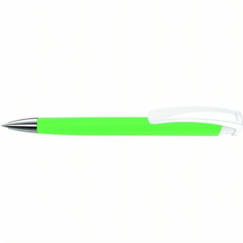 TRINITY KG SI GUM Druckkugelschreiber (Art.-Nr. CA251045) - Druckkugelschreiber mit gummiertem...