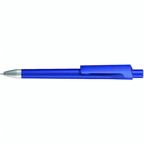 CHECK SI Druckkugelschreiber (Art.-Nr. CA252558) - Druckkugelschreiber mit gedeckt matten...