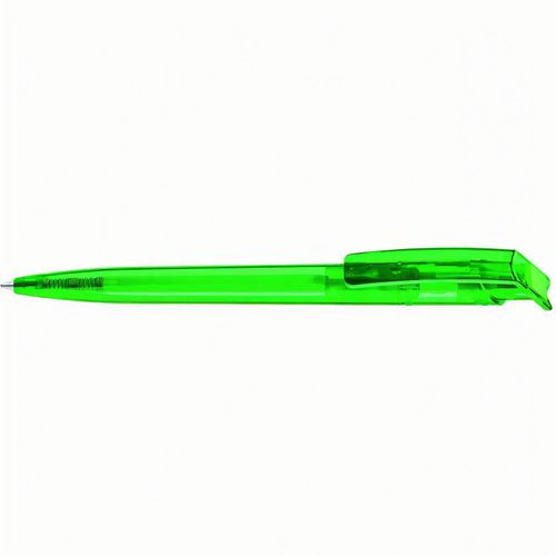 RECYCLED PET PEN transparent Druckkugelschreiber (Art.-Nr. CA254324) - Druckkugelschreiber aus recyceltem...