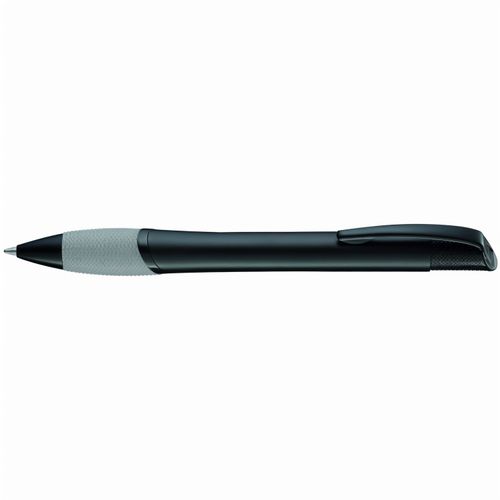 OPERA M Druckkugelschreiber (Art.-Nr. CA256596) - Metall-Druckkugelschreiber mit schwarz...