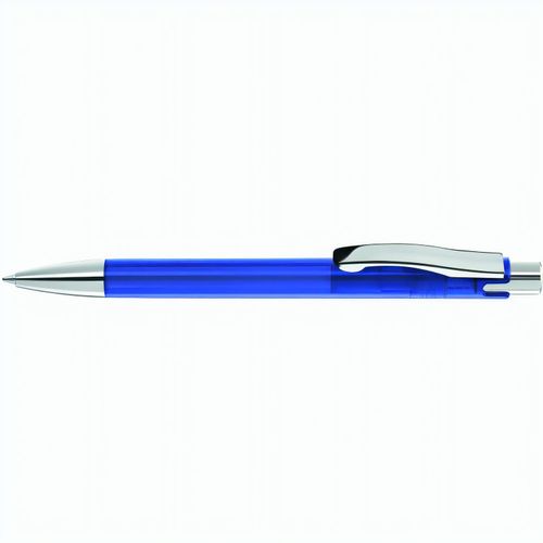CANDY transparent SI Druckkugelschreiber (Art.-Nr. CA268305) - Druckkugelschreiber mit transparent...