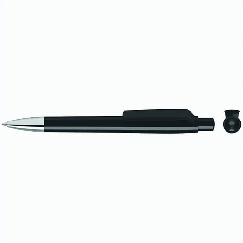 BLOOM SI Druckkugelschreiber (Art.-Nr. CA273581) - Druckkugelschreiber mit gedeckt glänzen...
