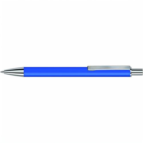 GROOVE Druckkugelschreiber (Art.-Nr. CA285540) - Metall-Druckkugelschreiber mit matter...