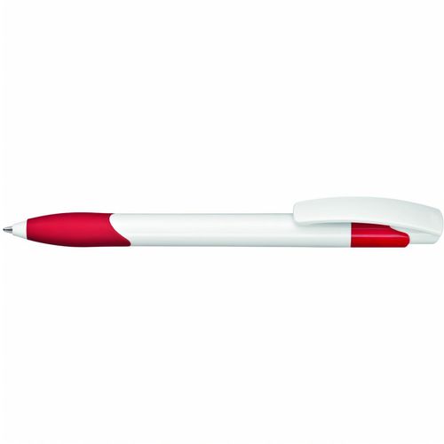 OMEGA grip Druckkugelschreiber (Art.-Nr. CA287602) - Druckkugelschreiber mit gedeckt glänzen...